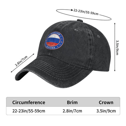 Russian Cities Moscow Москва Printed unisex baseball cap adjustable cap outdoor sun hats trucker hat