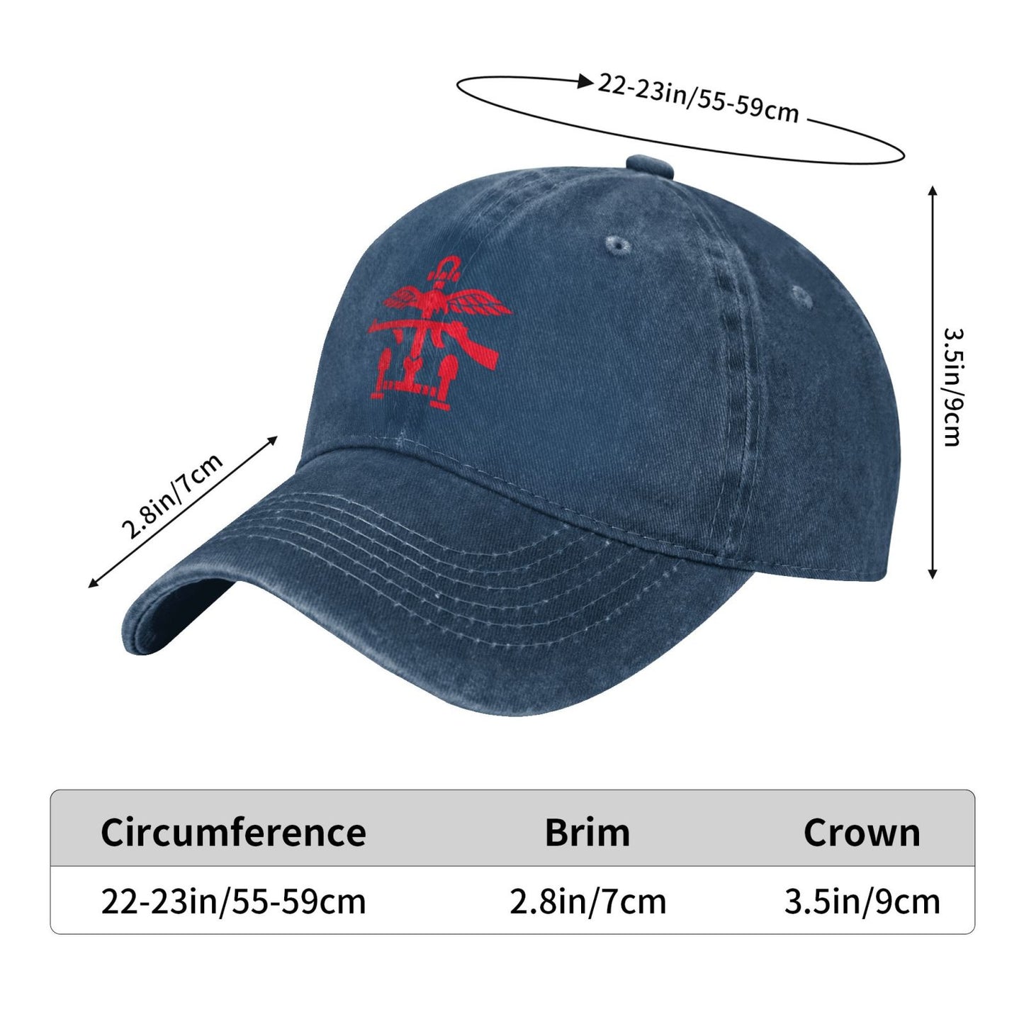 Combined Operations Printed unisex baseball cap adjustable cap outdoor sun hats trucker hat