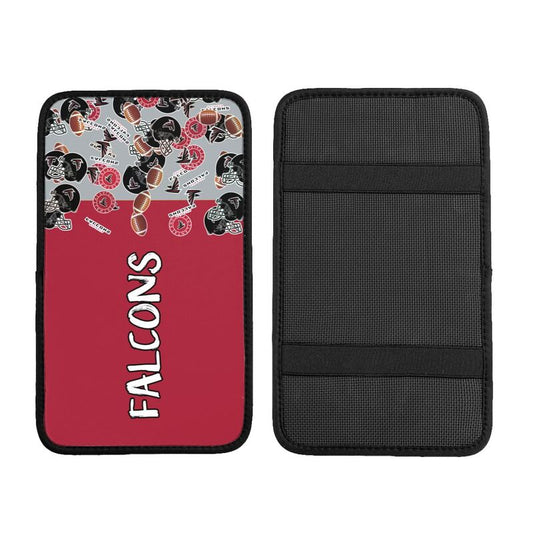 Atlanta Falcons print Car center console armrest pad car armrest protective cover