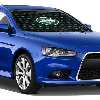 New York Jets Printed is suitable for front Car windshield sunshades Car windshield sunshades