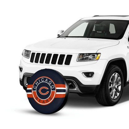 Chicago Bears Print tire protection cover car sun protection tire protection cover