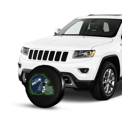 Seattle Seahawks Printing tire protection covers car sun protection tire protection cover