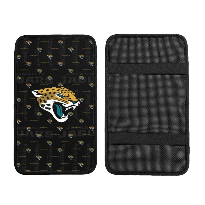 Jacksonville Jaguars printed Car handrail cushion Personalized car armrest cover