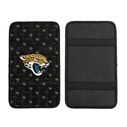 Jacksonville Jaguars printed Car handrail cushion Personalized car armrest cover