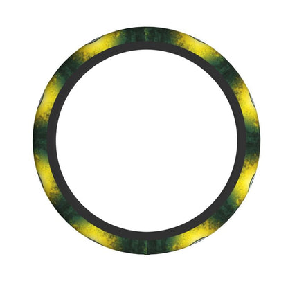 Green Bay Packers 4 Printed breathable anti slip cover elastic steering wheel cover