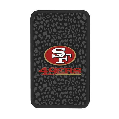 San Francisco 49ers printed Car handrail box cushion Personalized car armrest cover
