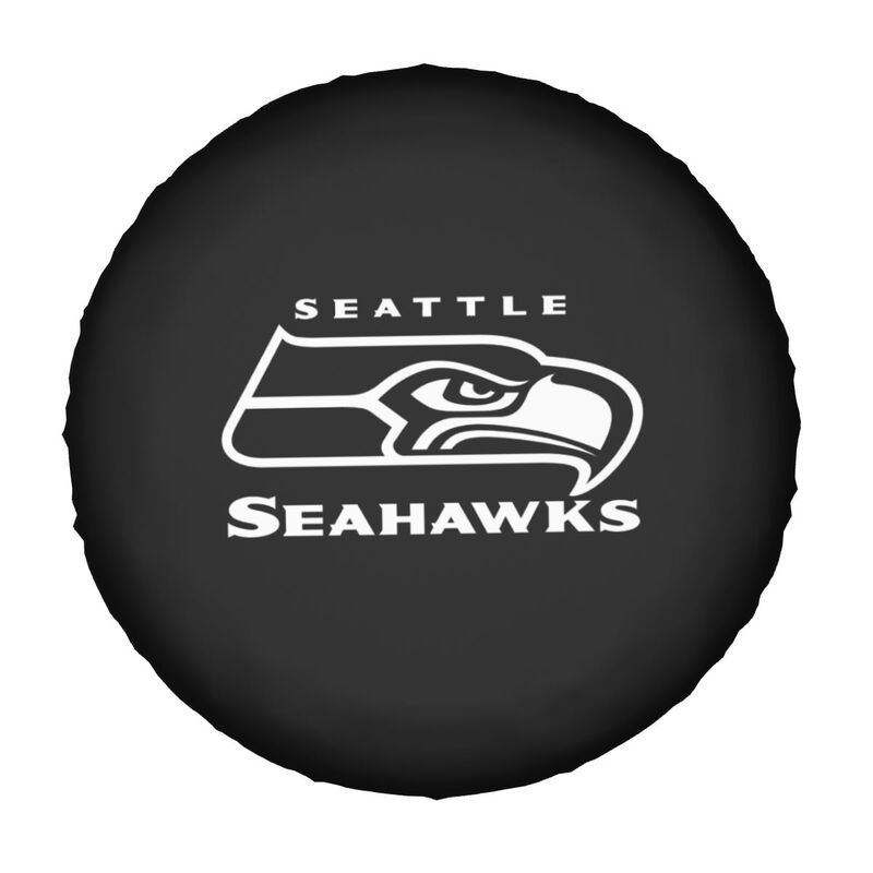 Seattle Seahawks 3 Printing tire protection cover car sun protection tire protection covers