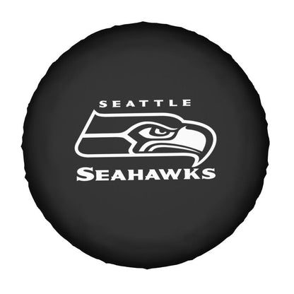 Seattle Seahawks 3 Printing tire protection cover car sun protection tire protection covers