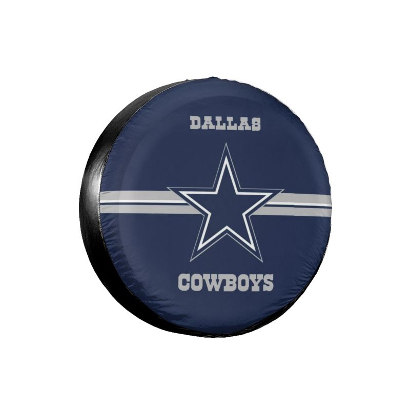Dallas Cowboys 4 Car tire protective cover waterproof and dustproof tire cover