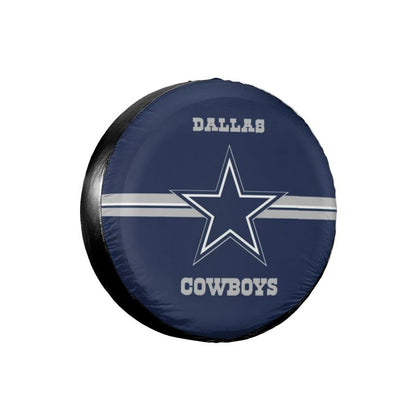 Dallas Cowboys 4 Car tire protective cover waterproof and dustproof tire cover