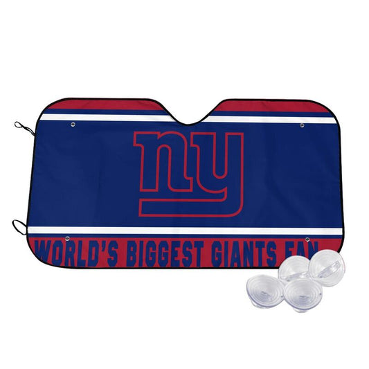 New York Giants Printing is suitable for car front windshield sunshades Car windshield sunshades