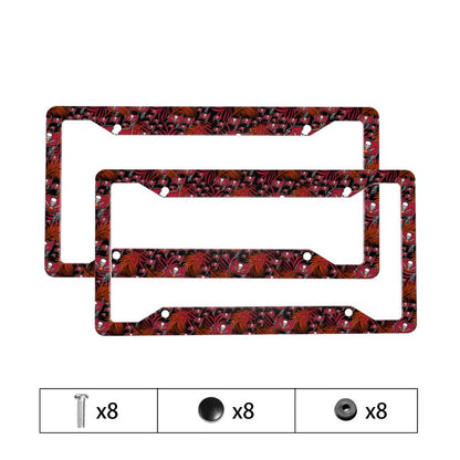 Tampa Bay Buccaneers Print Car license plate frame four hole license plate holder (one pair)
