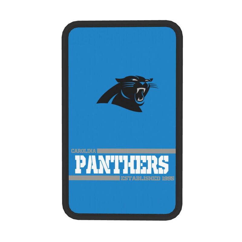 Carolina Panthers Printed car armrest box pad Protective pad
