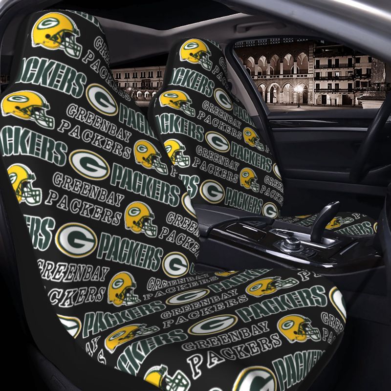 Green Bay Packers Printed seat dust protection cover car seat protective cover