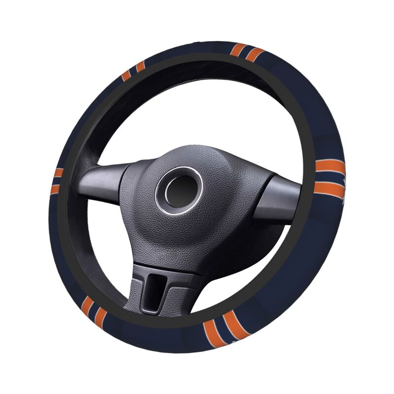 Denver Broncos Printed elastic steering wheel cover car steering wheel protective cover