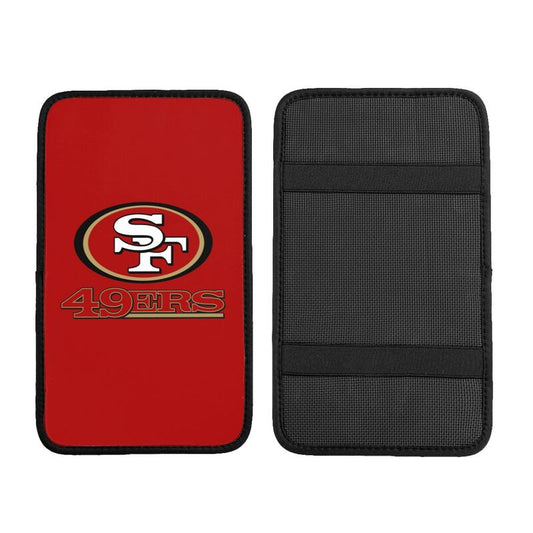 San Francisco 49ers2 Printed car armrest box pad anti-abrasion pad