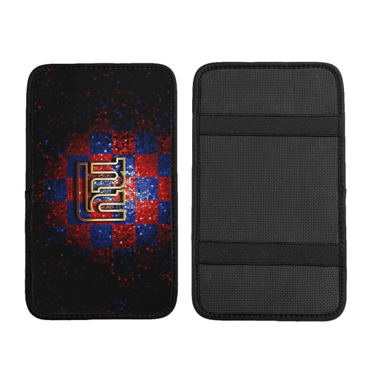 New York Giants2 Printed car armrest box pad anti-abrasion pad