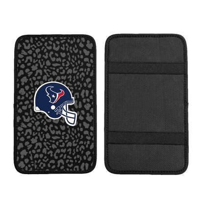 Houston Texans 2 printed Car handrail box cushion Personalized car armrest cover