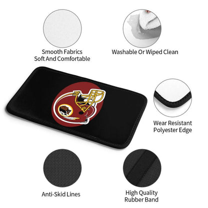 Car armrest box pad Washington Commanders 5 Printed central armrest box pad protective pad