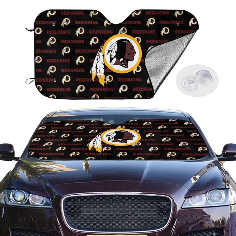 Washington Redskins Printed is suitable for front Car windshield sunshades Car windshield sunshades