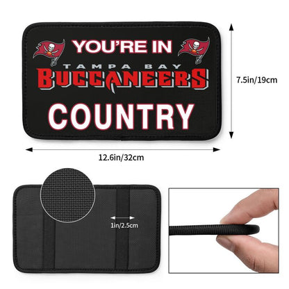 Tampa Bay Buccaneers Printed car armrest box pad elbow support pad