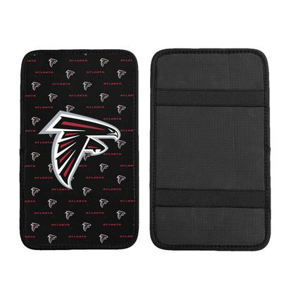 Atlanta Falcons 2 printed Car handrail cushion Personalized car armrest cover