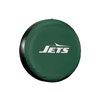 New York Jets Car tire protection cover spare tire waterproof and dustproof cover