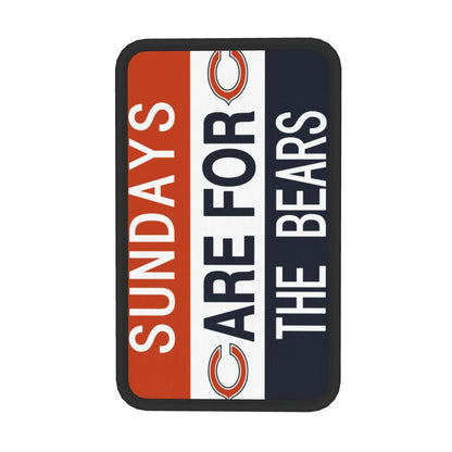 Chicago Bears Personalized printed car armrest cover Car handrail box cushion