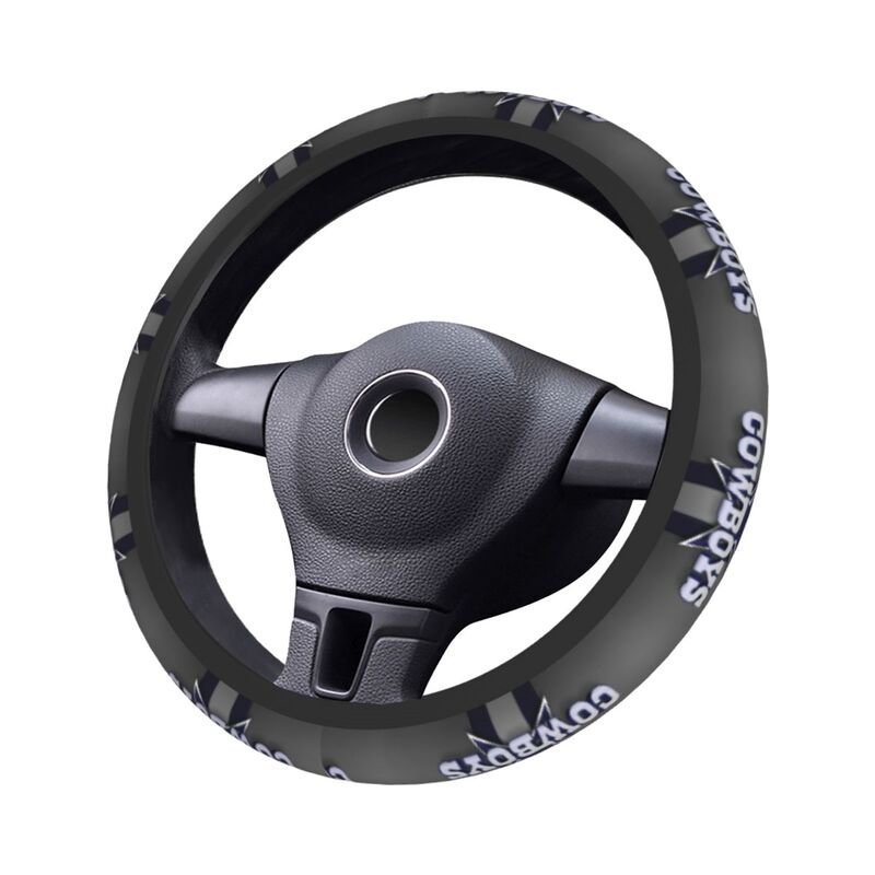 Dallas Cowboys Printed breathable anti slip cover elastic steering wheel cover