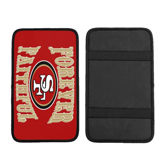 San Francisco 49ers Print car armrest box cover armrest protective cover