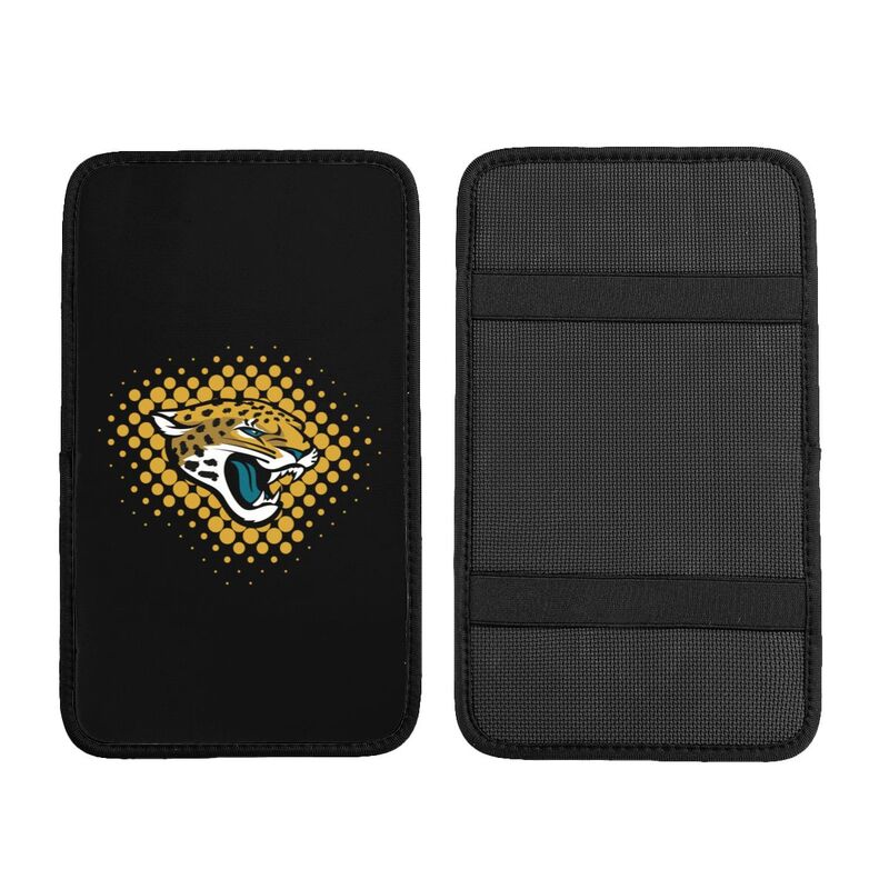 Jacksonville Jaguars Printed car armrest box cushion armrest protective cover