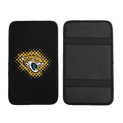 Jacksonville Jaguars Printed car armrest box cushion armrest protective cover