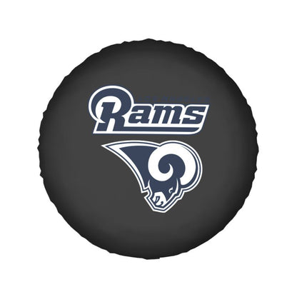 Los Angeles Rams Car tire protection cover spare tire waterproof and dustproof cover