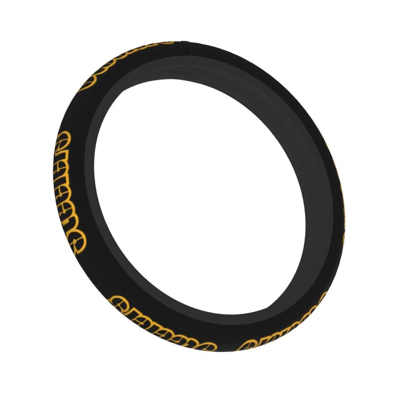 Pittsburgh Steelers 5 Printed breathable elastic steering wheel anti slip cover