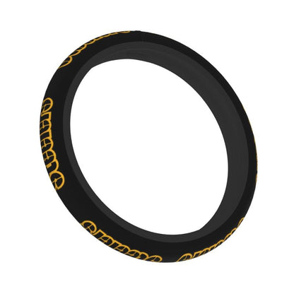 Pittsburgh Steelers 5 Printed breathable elastic steering wheel anti slip cover