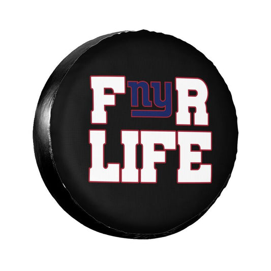 New York Giants Printing tire protection cover car spare tire dust protection cover