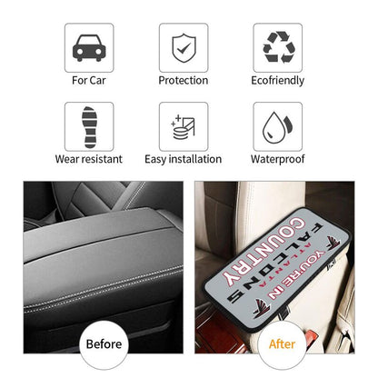 Atlanta Falcons Printed car armrest box pad elbow support pad