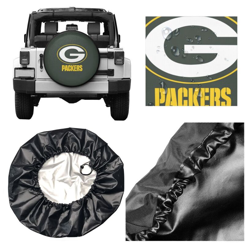 Green Bay Packers 10 Tyre protective cover car dustproof sunscreen tyre protective cover