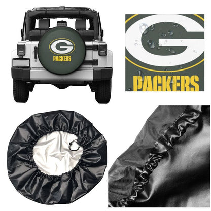 Green Bay Packers 10 Tyre protective cover car dustproof sunscreen tyre protective cover