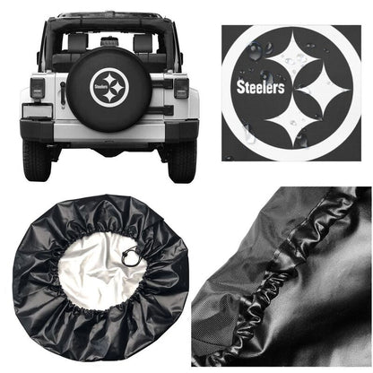 Pittsburgh Steelers Print tire protection covers car sunscreen tire protection covers