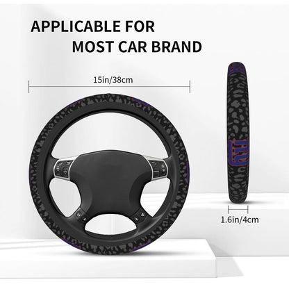 New York Giants Printed elastic steering wheel cover car steering wheel protective cover