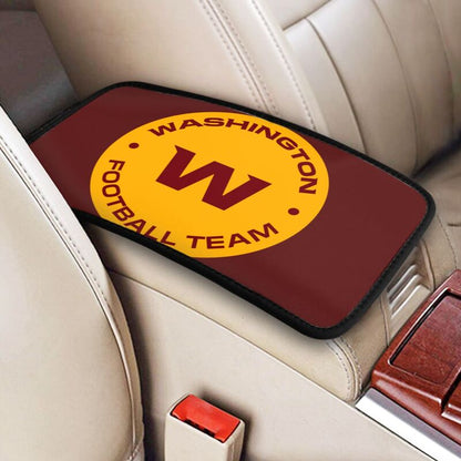 Car armrest box pad Washington Commanders 1 Printed center armrest box pad protective pad