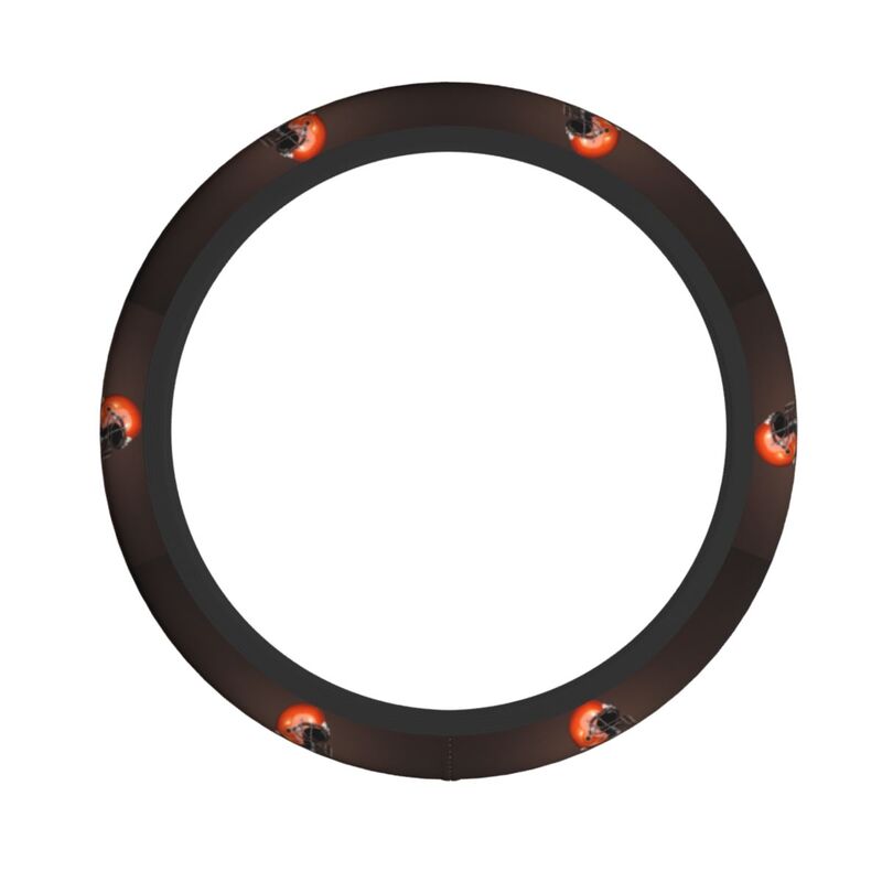 Cleveland Browns 2 Printed breathable elastic steering wheel cover