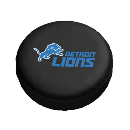 Detroit Lions 3 Car tire protective cover waterproof and dustproof tire cover