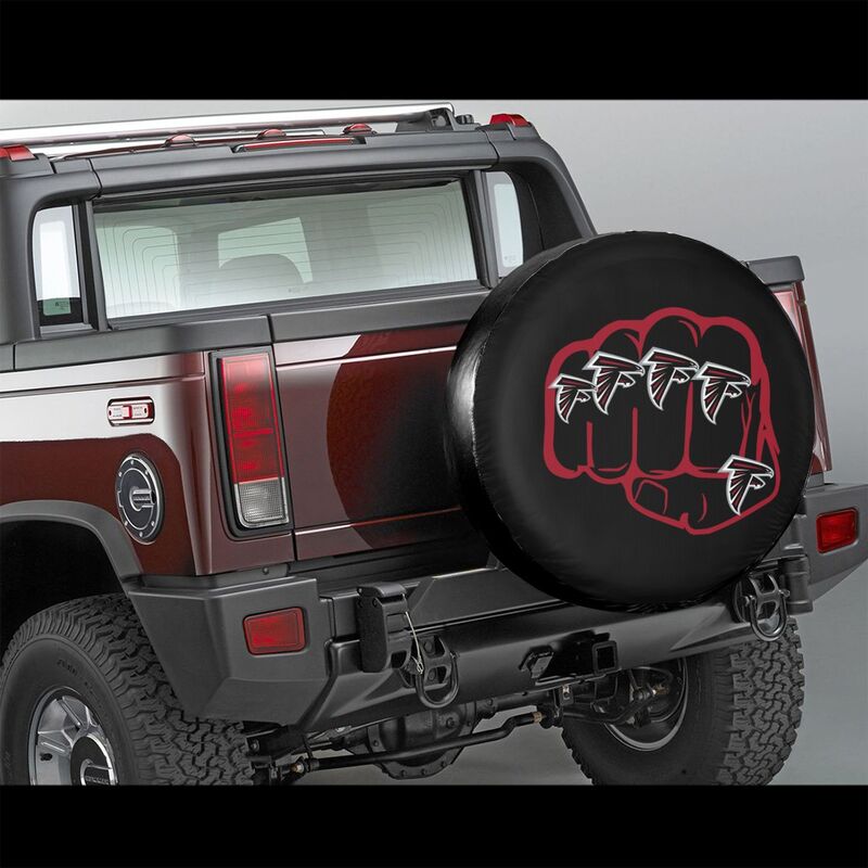 Atlanta Falcons Print tire protection cover car spare tire dust protection covers