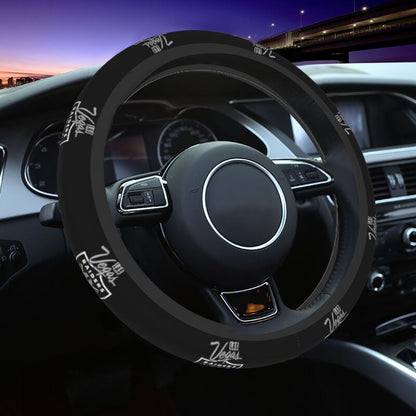 Las Vegas Raiders 2 Printed breathable anti slip cover elastic steering wheel cover