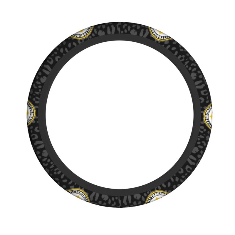 Pittsburgh Steelers 1 Printed elastic steering wheel cover car anti-skid cover