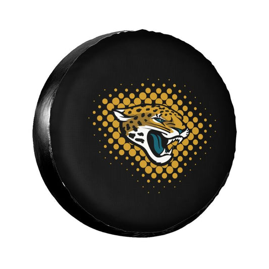 Jacksonville Jaguars Printing tire protection cover car sun protection tire protection cover