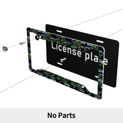 Seattle Seahawks Print Car license plate frame four hole license plate holder (one pair)