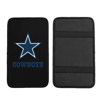 Car armrest box pad Dallas Cowboys 1 Printed central armrest box elbow pad